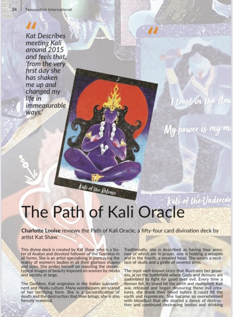 The Path of Kali Oracle - Tarosophist International