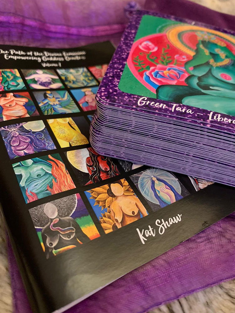 Volume 1: The Path of the Divine Feminine Empowering Goddess Oracle Cards