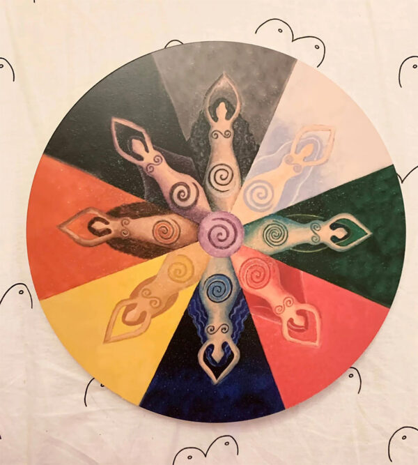 Wheel of Avalon Circular Print