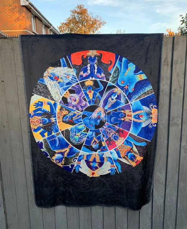 Wheel of Kali Blanket