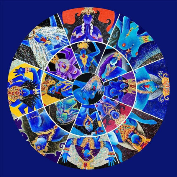 Wheel of Kali - Blue