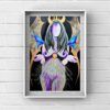 Dark Lady A6 postcard - Image 3