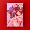 Flora A6 postcard