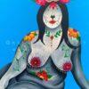 La Catrina A6 postcard - Image 2