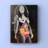 Inner child hug A6 postcard