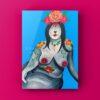 La Catrina A6 postcard