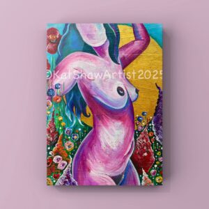 Playfulness A6 postcard