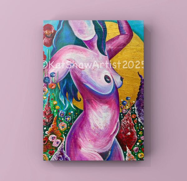 Playfulness A6 postcard