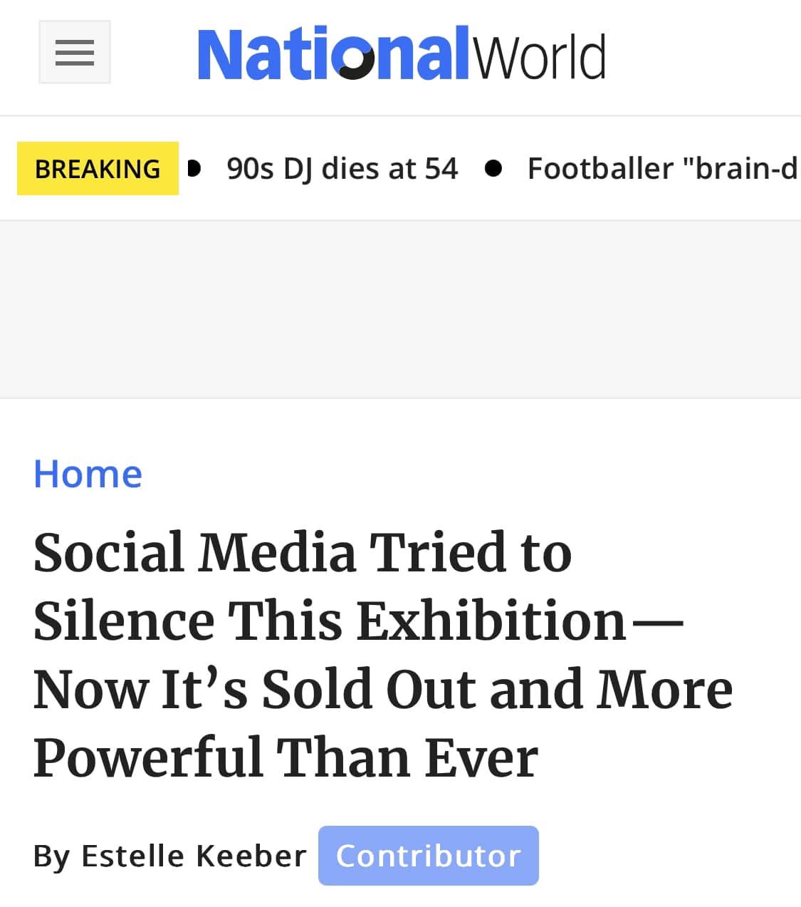 Social Media Tried to Silence This Exhibition Social Media Tried to Silence This Exhibition