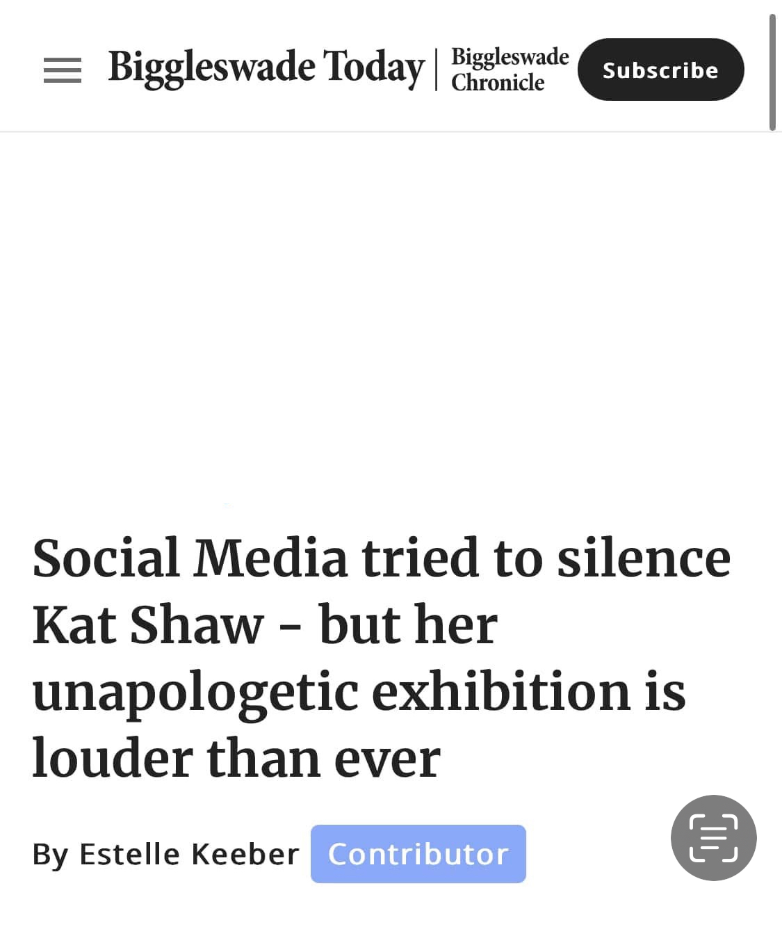 Soical Media Tried to Silence Her Soical Media Tried to Silence Her