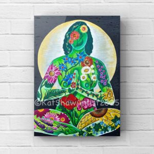 The Wild Sister canvas print