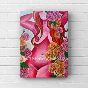 Rose canvas print
