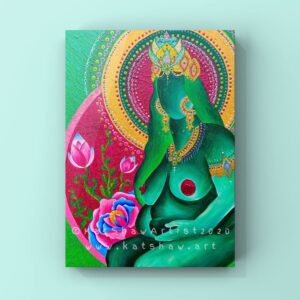 Green Tara A4 print