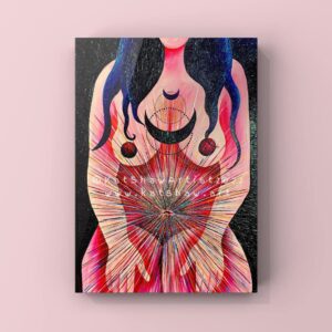 Goddess of the Dark Moon A4 print