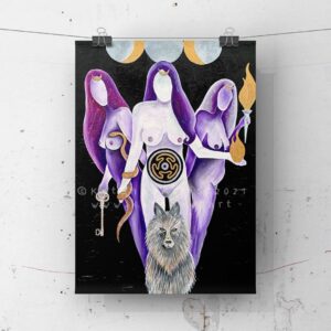 Hekate a4 print