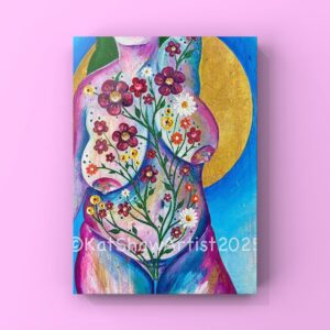 Delight A6 postcard