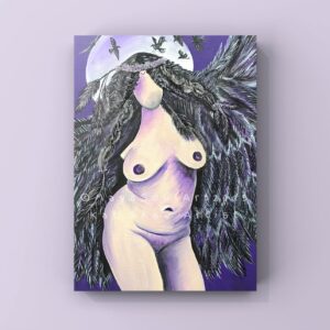 Morgan Le Fay A6 Postcard
