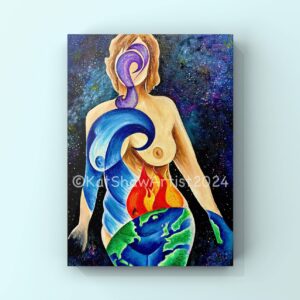 Oneness A6 Postcard
