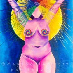 "Love is..." Rainbow Goddess