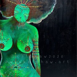 Native Earth Warrior Goddess
